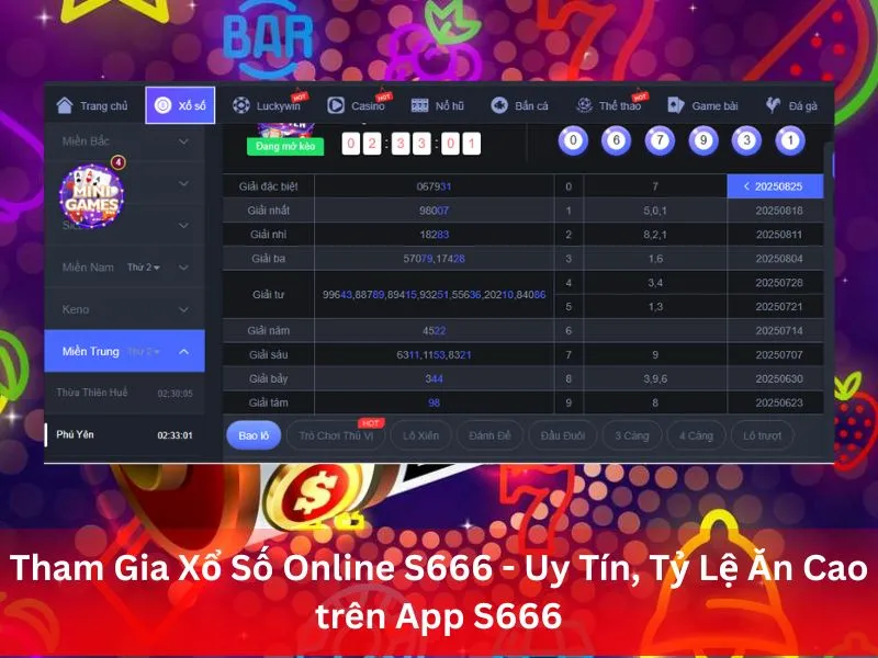 Tham Gia Xổ Số Online S666