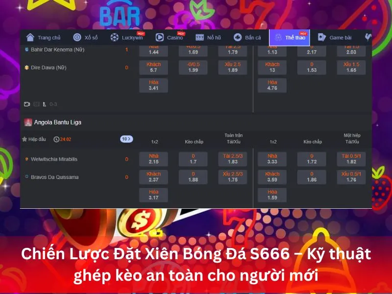 Chiến Lược Đặt Xiên Bóng Đá S666